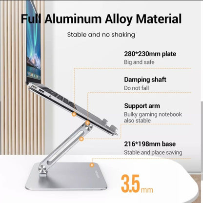 Ugreen, Multi-Angle Adjustable, Lifting Laptop Stand. Dual Axis Design, Height And Angle Adjustable Ugreen Lp339 - 40291
