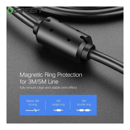 Ugreen, Super Speed Cable Printer USB-A to USB-B  - US135 10350
