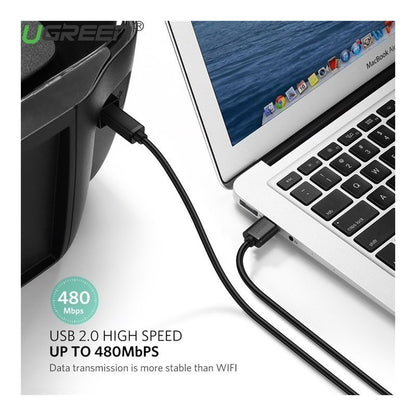 Ugreen, Super Speed Cable Printer USB-A to USB-B  - US135 10350