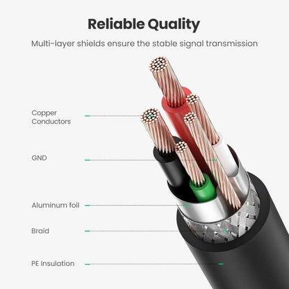 Ugreen, Super Speed Cable Printer USB-A to USB-B  - US135 10350