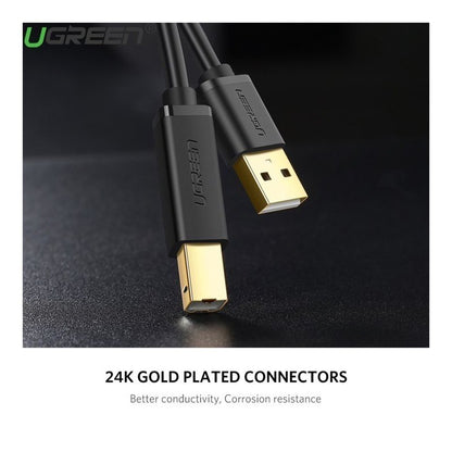 Ugreen, Super Speed Cable Printer USB-A to USB-B  - US135 10350