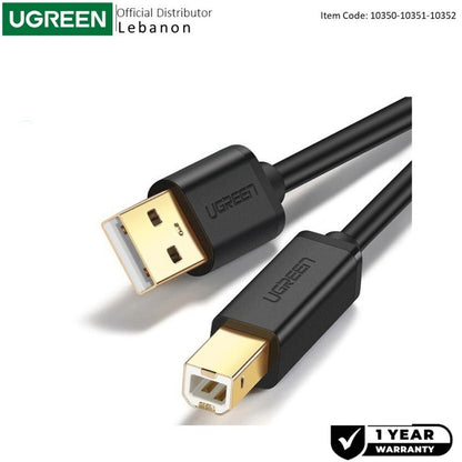 Ugreen, Super Speed Cable Printer USB-A to USB-B  - US135 10350