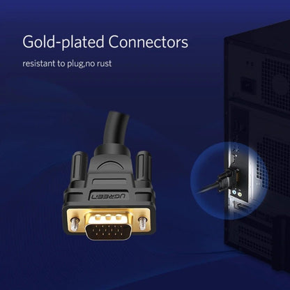UGREEN Full HD, VGA Male to Male 1.5M Cable gold-plated VG101 11630