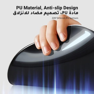 Ugreen, Ergonomic Mouse Pad With Wrist Rest Support, Slow Rebound Memory Foam Mouse Mat Lp668 - 25244