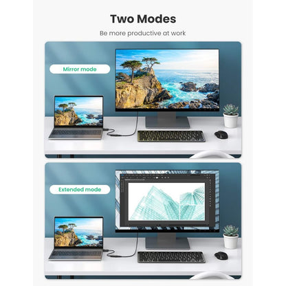 Ugreen, 4K Display Port Male To Hdmi Female Converter - Mm137 70694