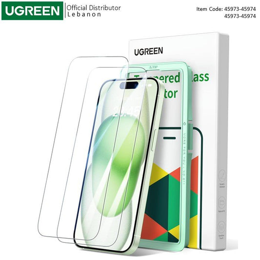 Ugreen, (2 Pack) Hd Screen Tempered Protective Film - 45973 45974, Available in Different Sizes