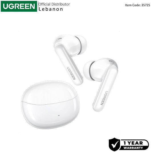 Ugreen, Hitune T3 Pro Bluetooth 5.4 Earbuds, Active Noise Cancellation Earphones, 4 Mics, 30 Hours Play Time - Ws206 35725