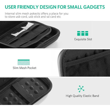 Ugreen, Multi-Functional Storage Bag For Hard Disk, Power Bank & Accessories - Lp128 40707 50274