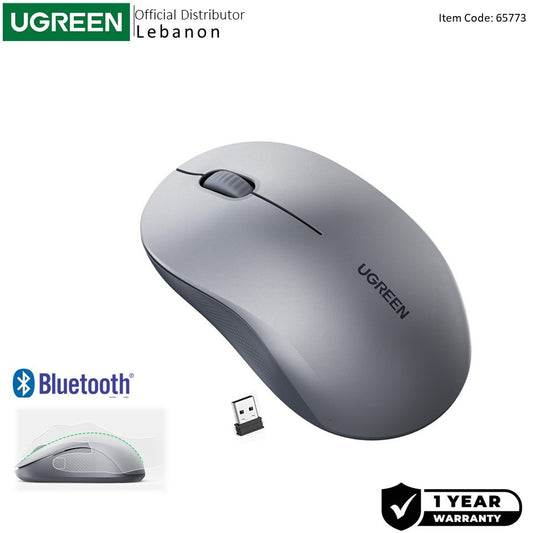 Ugreen, Bluetooth & Silent Wireless Mouse ? 1600 Dpi, Long Battery Life - M331 65773