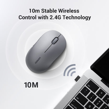 Ugreen, Bluetooth & Silent Wireless Mouse, 1600 Dpi, 6 Buttons, Long Battery Life - M332 65775