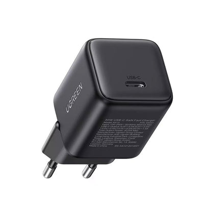 Ugreen, 30W Gan Tech Chip, Smart & Fast Charger For Phones, Tablets, Ipads & Macbook Air - X513 55531 65007 65011 65009 65010, Available in Different Colors