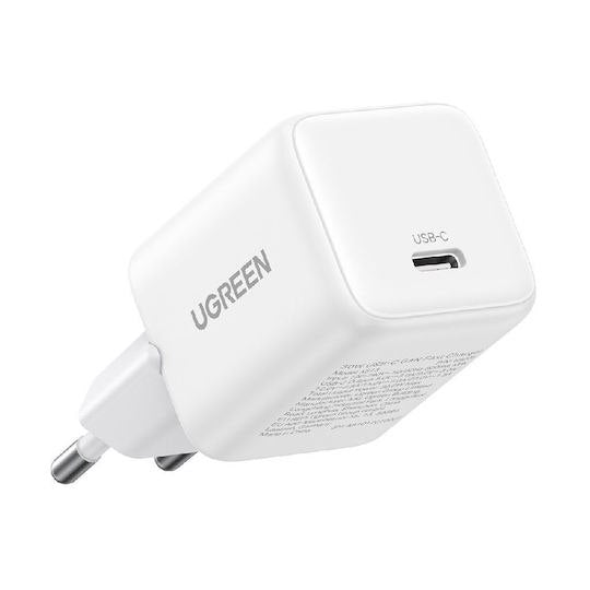 Ugreen, 30W Gan Tech Chip, Smart & Fast Charger For Phones, Tablets, Ipads & Macbook Air - X513 55531 65007 65011 65009 65010, Available in Different Colors