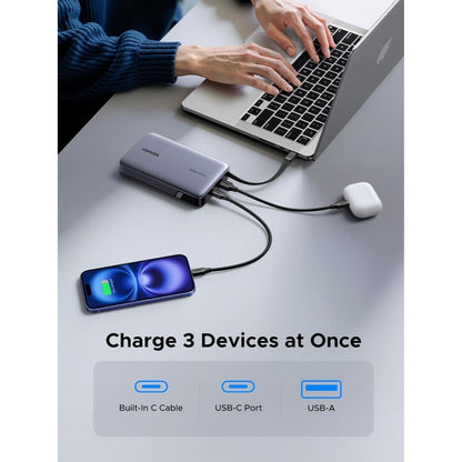 Ugreen, Power Bank 145W, 3 Ports, 20000 Mah, Fast Charging For Laptops, Macbooks, Smartphones, Tablets - Pb551 55992B