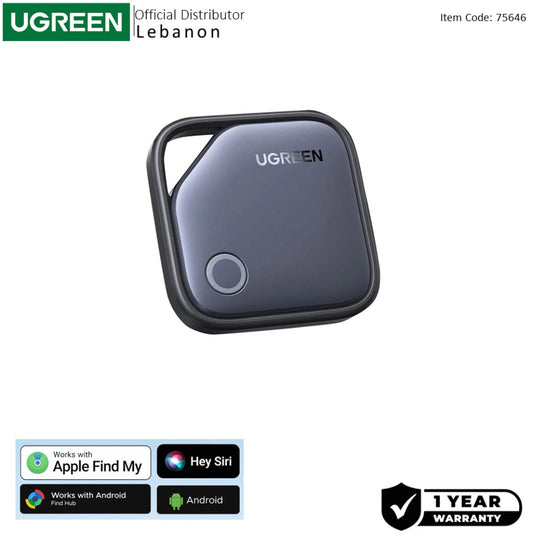 UGREEN Finder Duo, Air Tracker Tags for iOS & Android (365?Day Battery, Rechargeable USB?C) - CM916 75646