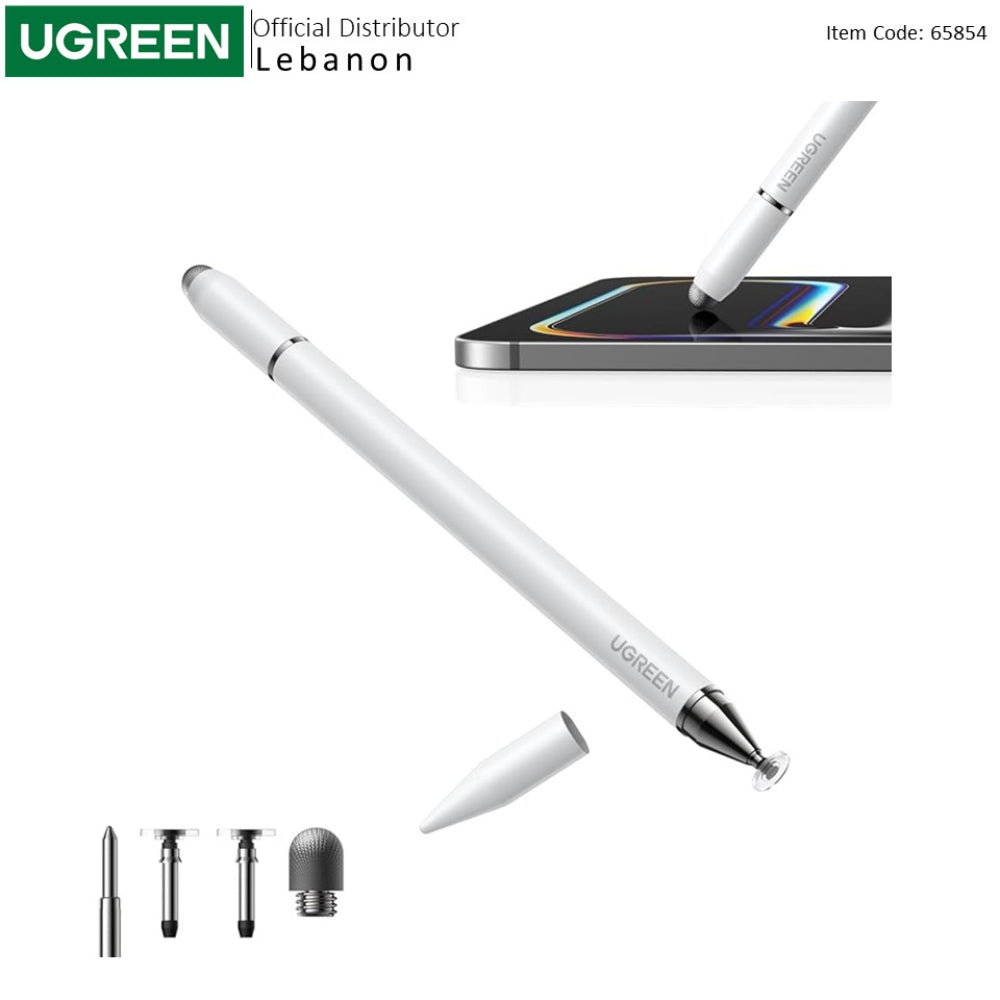 UGREEN Best 3in1 Capacitive Stylus pen, High-Precision, Flexible Tip, Highly Sensitive & Scratch Proof - LP952 65854