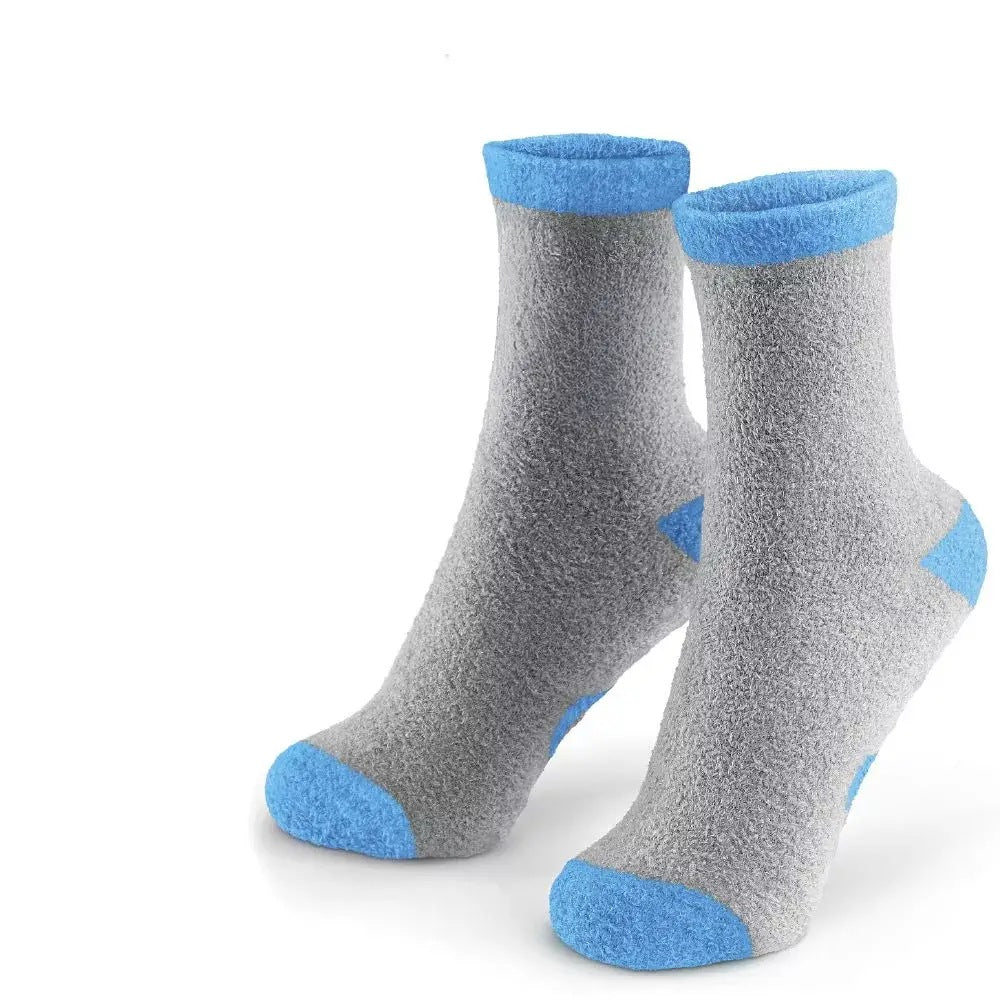 Go Travel, Everyday Fluffy SockzzzBlue