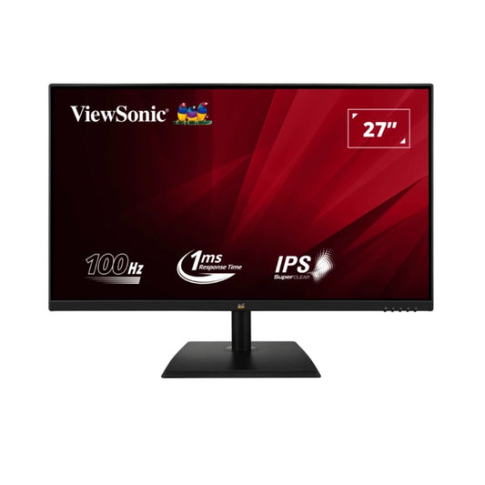 Viewsonic, Va2732-H 27'' 1080P Ips Monitor With Frameless Design |1Ms Response Time|Resolution: 1920X1080| Black| 100Hz | Blue Light Filter, Flicker Free Vga/Hdmi |Anti Glare | Low Blue Light Screen For Comfortable Viewing | Contrast Ratio:1000:1| Viewing