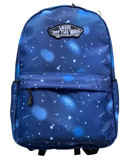 Vans, Off The Wall Old Skool III Laptop Backpack Travel School Bag (Space)