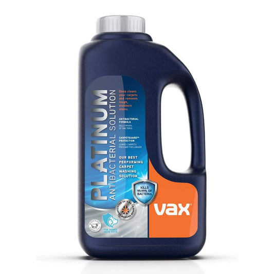 Vax, Platinum Antibacterial Carpet Cleaner Solution, 1.5L