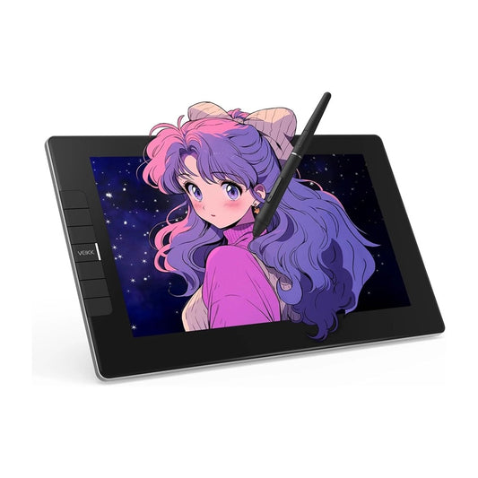 Veikk, Vk1200 Drawing Tablet, 11.6 Inch Full-Laminated Graphic Drawing Monitor,2 Battery-Free Pen And Tilt Function