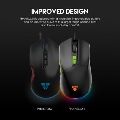 Fantech, Vx6 Phantom Ii Macro Rgb Gaming Mouse, Available in Different Colors