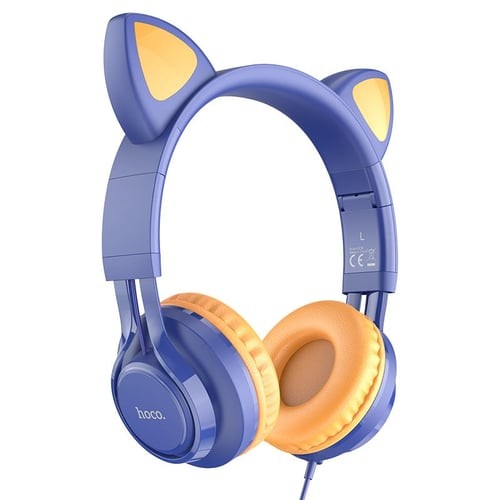 Hoco. Cat Ear Wired Headphones With Mic w36