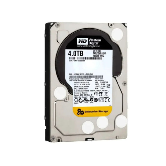 WD, 4Tb Enterprise-Class Durability Sas Internal Hdd - Open Box