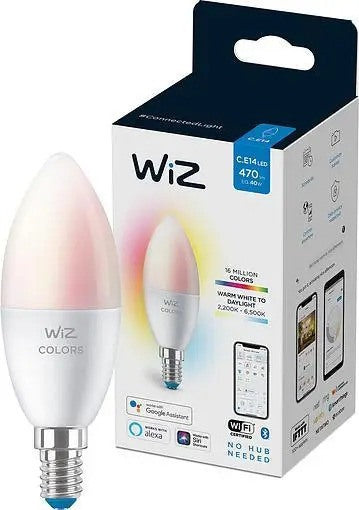 Wiz, Bomb Candle 40W E14 Rgb Bt Wifi