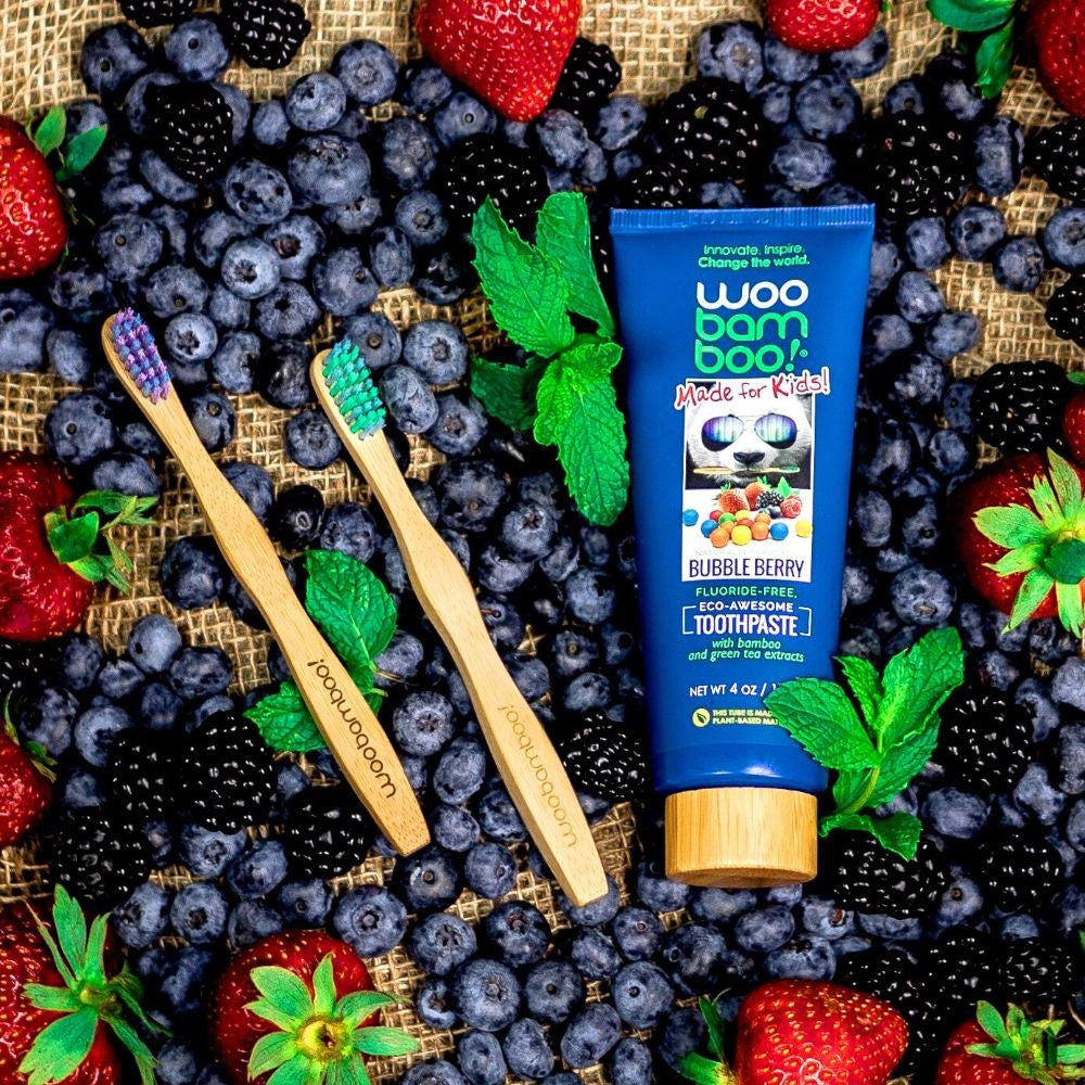 Woobamboo, Natural Toothpaste (Bubble Berry)
