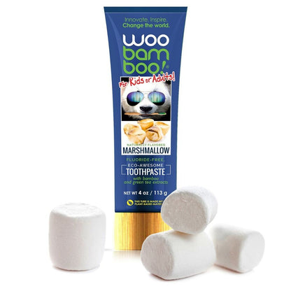 Woobamboo, Natural Toothpaste (Marshmallow)