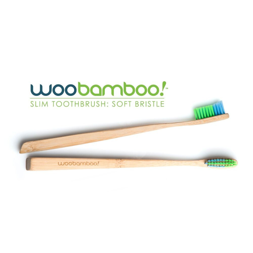 WooBamboo, Soft Toothbrush (Slim Handle)