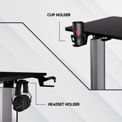 Fantech, Ws414 Work Station Adsjustable Rising Desk (Black)