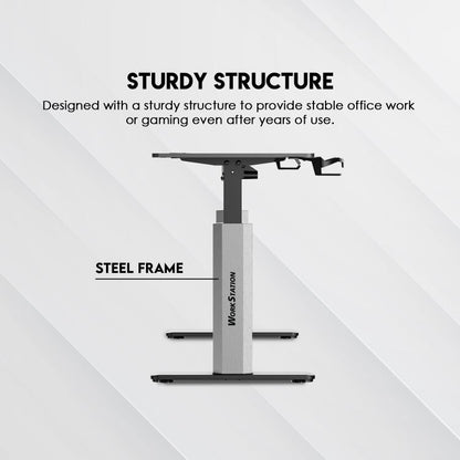 Fantech, Ws414 Work Station Adsjustable Rising Desk (Black)