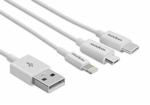Wopow 3IN1 Fast Charging Cable 1200mm