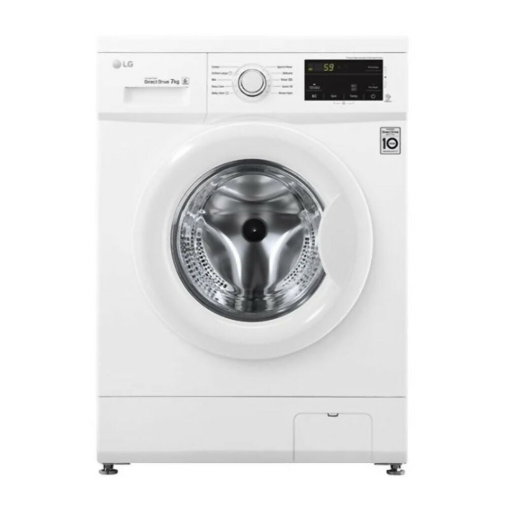 LG Washing Machine [Front Load], 7kg, 1200RPM [White], WJ3H20WQG