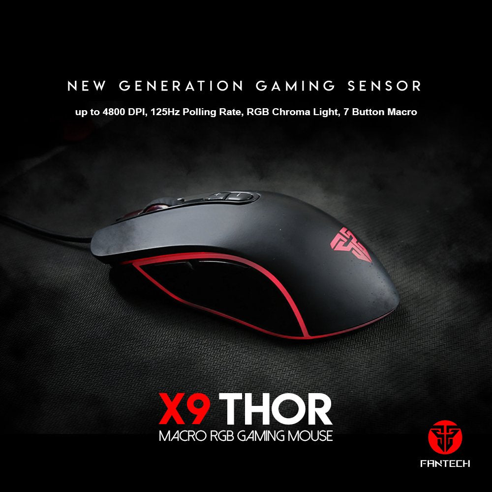 Fantech, X9 Thor Rgb Gaming Mouse