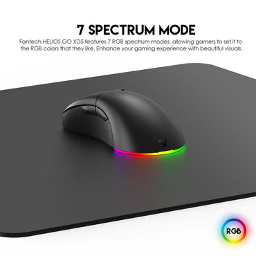 Fantech, Xd5 Helios Go Wireless Gaming Mouse, Available in Different Colors