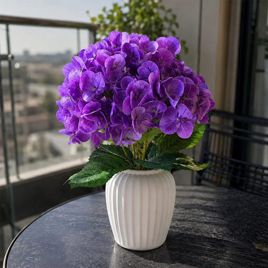 KC Artificial Flower (Single) Purple with Grass [Excluding Pot], XXX-SK1000PR