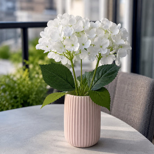 KC Artificial Flower (Single) White with Grass [Excluding Pot], XXX-SK1000WH