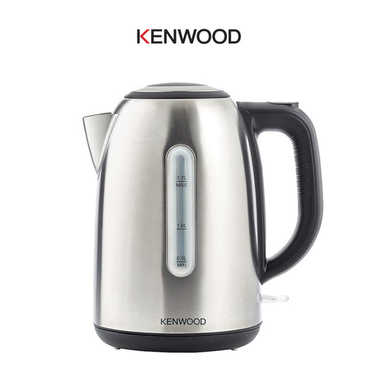 Kenwood, Stainless Steel Kettle 1.7L Cordless Electric Kettle 2200W With Auto Shut-Off & Removable Mesh Filter Zjm01.A0Bk Silver/Black