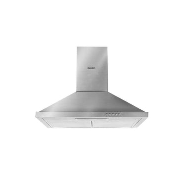 Zilan 60 cm Chimney Hood 140W, 3 Speed Settings - Inox Finish, ZLN1925