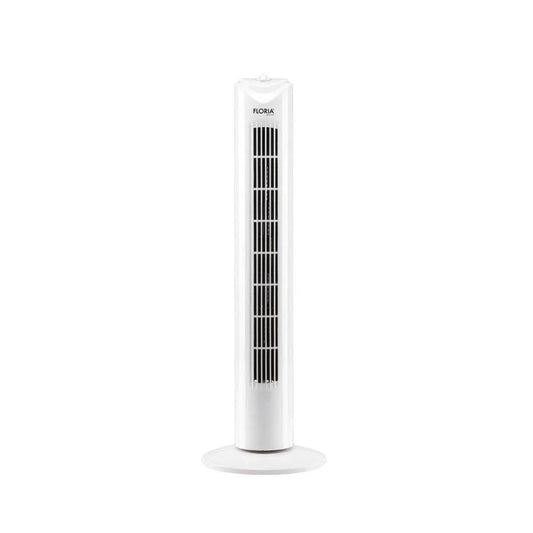 Zilan Floria Tower Fan 45W, 3 Speed Settings - White Finish, ZLN3833