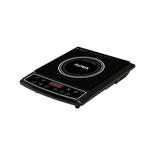 Zilan, Single Induction Cooktop, Ceramic Plate, 8 Stages (Power Selector), 6 (Smart Cooking Function) Plate Size: 250x250mm, 1500W, ZLN8092